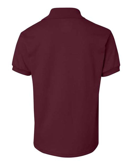 Hanes Youth Ecosmart Jersey Polo Hanes