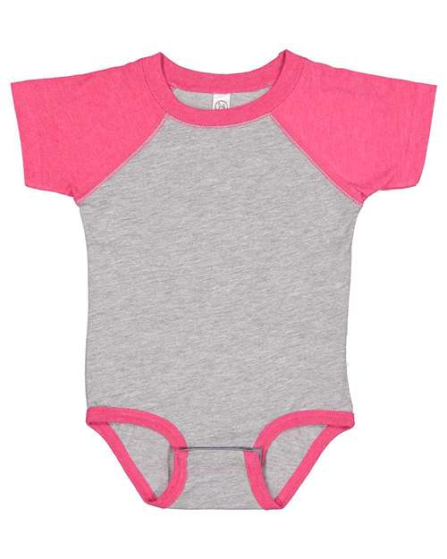 Rabbit Skins Infant Baseball Fine Jersey Bodysuit