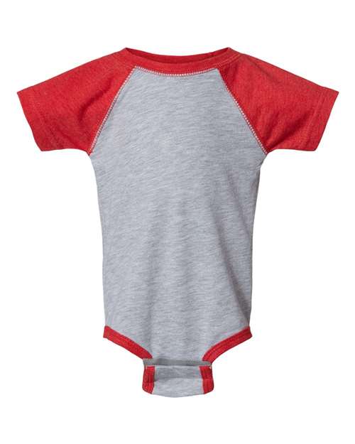 Rabbit Skins Infant Baseball Fine Jersey Bodysuit