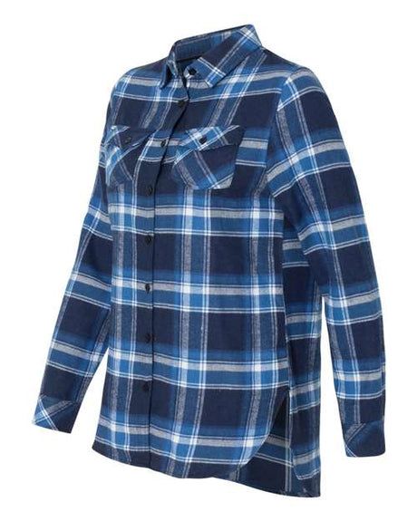 Burnside Women's Yarn-Dyed Long Sleeve Flannel Shirt Burnside