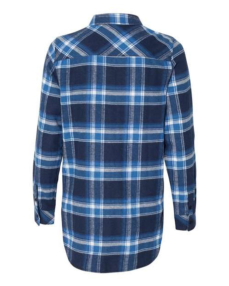 Burnside Women's Yarn-Dyed Long Sleeve Flannel Shirt Burnside