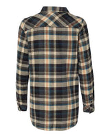 Burnside Women's Yarn-Dyed Long Sleeve Flannel Shirt Burnside