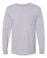 Hanes Men's Workwear Long Sleeve Pocket T-Shirt Hanes