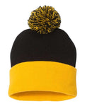 Sportsman Men's Pom-Pom 12" Knit Beanie Sportsman