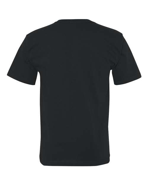 Bayside Men's USA-Made Short T-Shirt With a Pocket Bayside