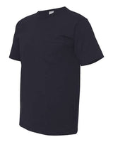 Bayside Men's USA-Made Short T-Shirt With a Pocket Bayside