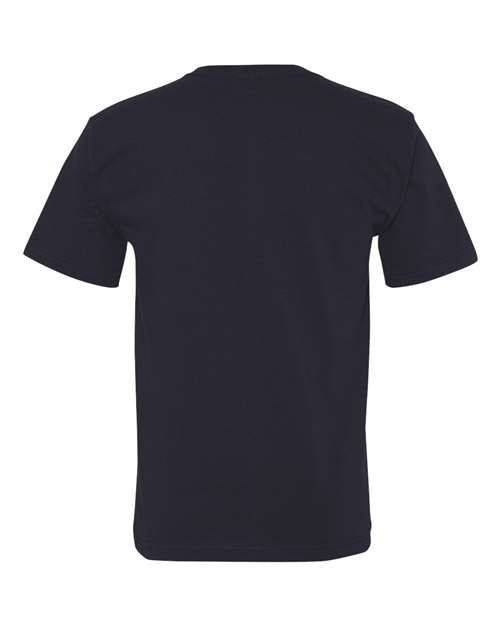 Bayside Men's USA-Made Short T-Shirt With a Pocket Bayside