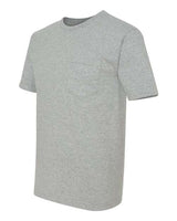 Bayside Men's USA-Made Short T-Shirt With a Pocket Bayside