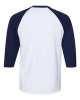 JERZEES Premium Blend Ringspun Three-Quarter Sleeve Raglan Baseball T-Shirt JERZEES