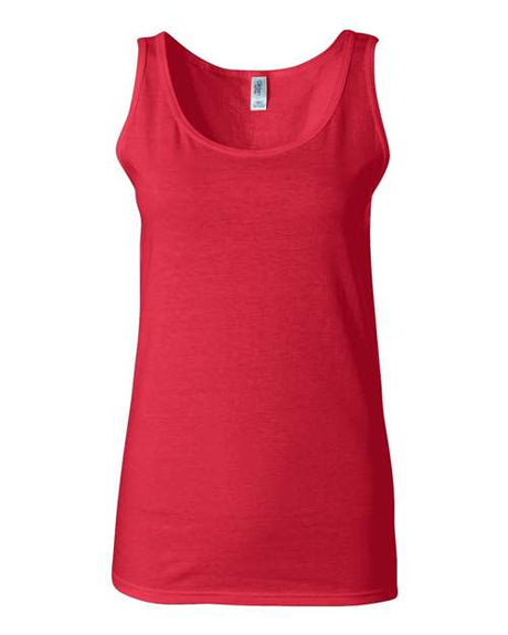 Gildan Women's Softstyle Junior Fit Tank Top Womens Apparel Shirts & Tops