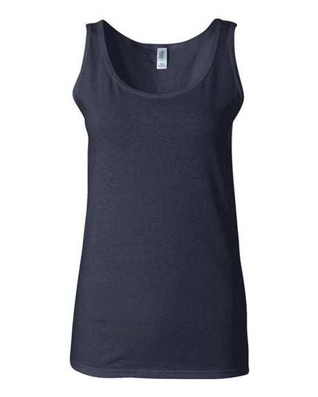 Gildan Women's Softstyle Junior Fit Tank Top Womens Apparel Shirts & Tops