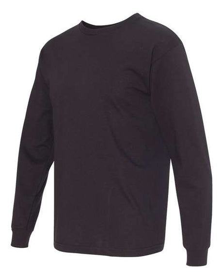 Bayside USA-Made 100% Cotton Long Sleeve T-Shirt Bayside