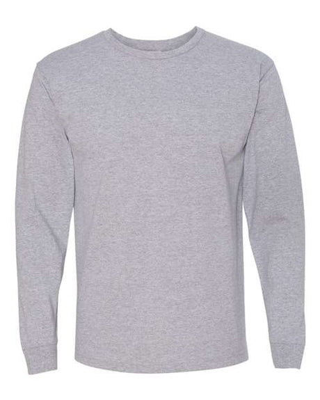 Bayside USA-Made 100% Cotton Long Sleeve T-Shirt Bayside