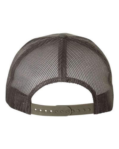 YP Classics Men's Five-Panel Retro Trucker Cap