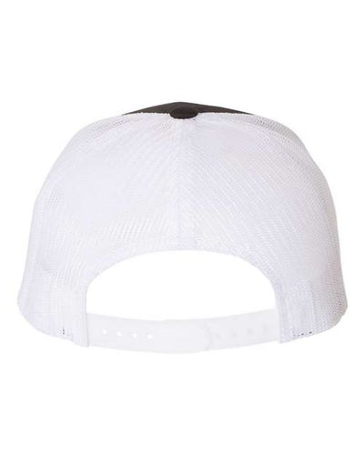 YP Classics Men's Five-Panel Retro Trucker Cap
