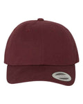 YP Classics Men's Peached Twill Dad's Cap Unisex Accessories Hats & Caps
