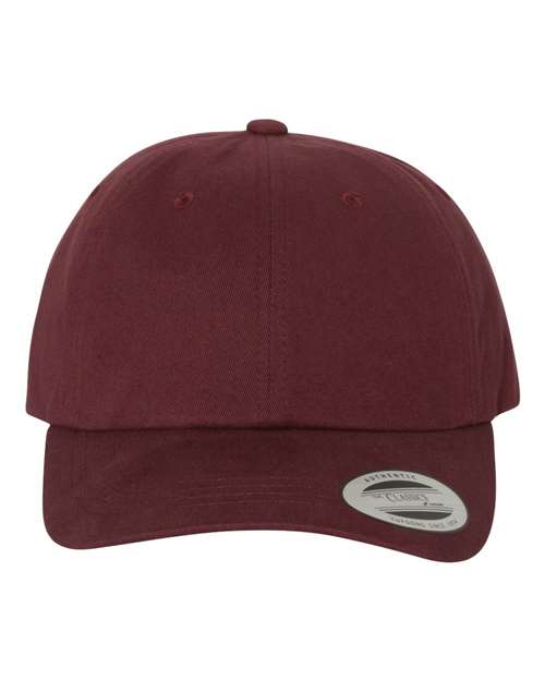YP Classics Men's Peached Twill Dad's Cap Unisex Accessories Hats & Caps