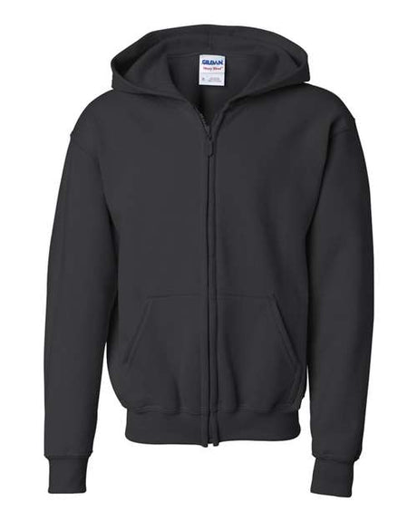 Gildan Youth Heavy Blend Full-Zip Hooded Sweatshirt Gildan