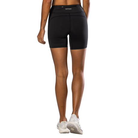 Nathan Womens Interval Bike Shorts 6" Nathan Sports