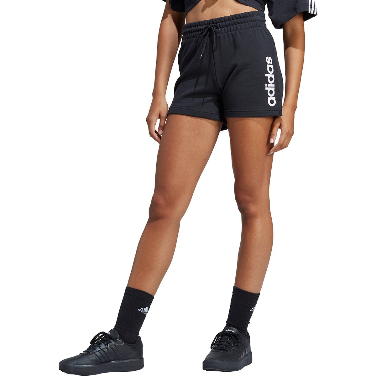 adidas Women's Essentials Linear French Terry Shorts