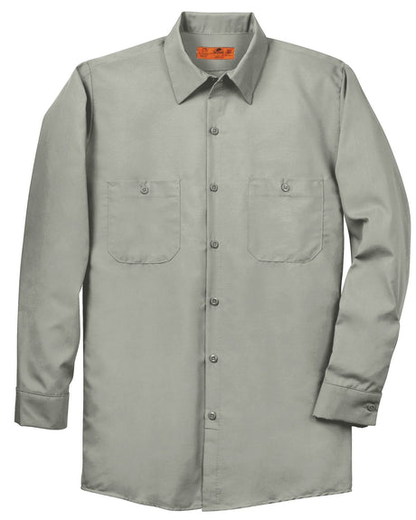 Red Kap Men's Industrial Long Sleeve Work Shirt. SP14 Red Kap
