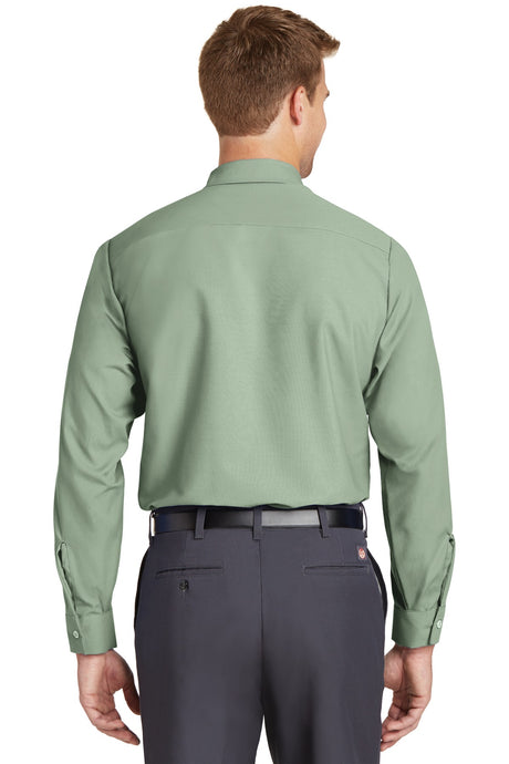 Red Kap Men's Industrial Long Sleeve Work Shirt. SP14 Red Kap