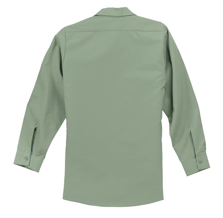 Red Kap Men's Industrial Long Sleeve Work Shirt. SP14 Red Kap