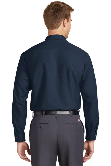 Red Kap Men's Industrial Long Sleeve Work Shirt. SP14 Red Kap