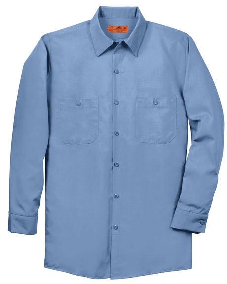 Red Kap Men's Industrial Long Sleeve Work Shirt. SP14 Red Kap