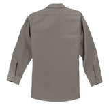 Red Kap Men's Industrial Long Sleeve Work Shirt. SP14 Red Kap