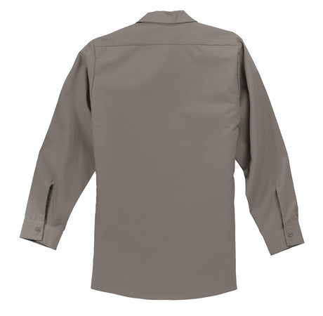 Red Kap Men's Industrial Long Sleeve Work Shirt. SP14 Red Kap