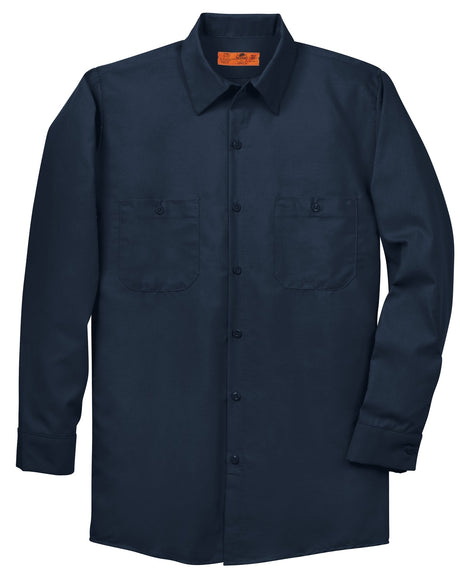Red Kap Men's Industrial Work Shirt. SP14L Red Kap