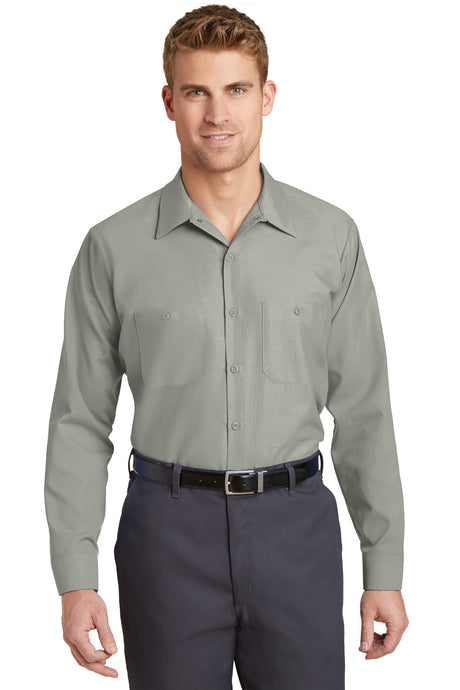 Red Kap Men's Industrial Work Shirt. SP14L Red Kap