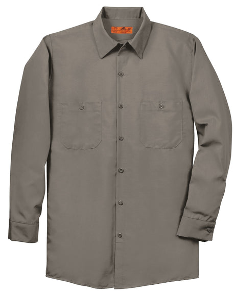 Red Kap Men's Industrial Work Shirt. SP14L Red Kap