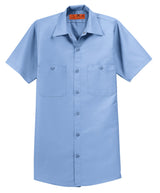 Red Kap Men's Short Sleeve Work Shirt. SP24L Red Kap
