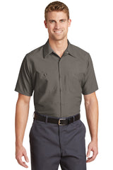 Red Kap Men's Short Sleeve Work Shirt. SP24L Red Kap