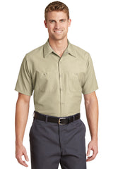 Red Kap Men's Short Sleeve Work Shirt. SP24L Red Kap
