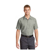 Red Kap Men's Short Sleeve Industrial Work Shirt Corporate Apparel Shirts & Tops
