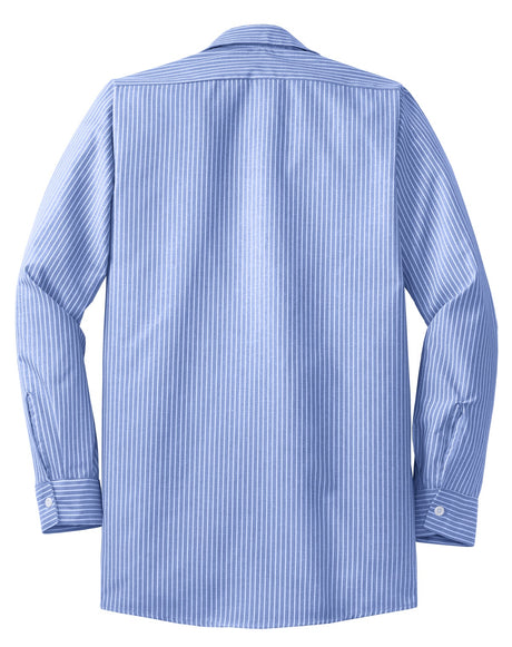 Red Kap Men's Industrial Stripe Work Shirt. SL10L Red Kap