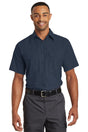 Red Kap Men's Ripstop Short Sleeve Work Shirt. SY60 Red Kap