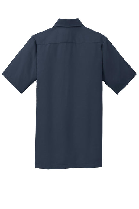 Red Kap Men's Ripstop Short Sleeve Work Shirt. SY60 Red Kap