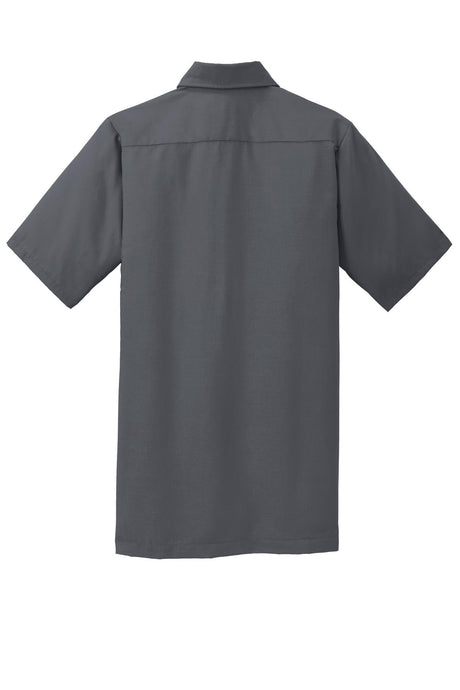 Red Kap Men's Ripstop Short Sleeve Work Shirt. SY60 Red Kap