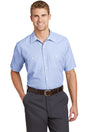 Red Kap Men's Short Sleeve Industrial Stripe Work Shirt. SL20 Red Kap