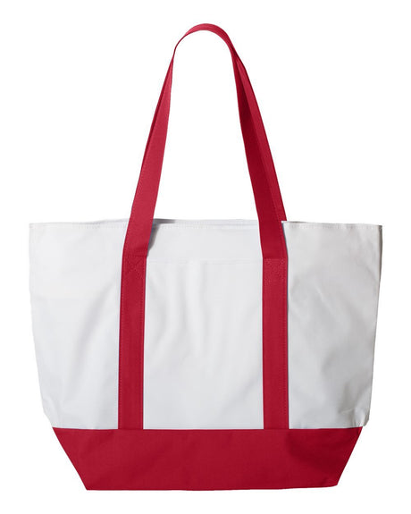 Liberty Bags Unisex Bay View Zippered Tote Liberty Bags
