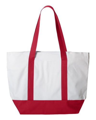 Liberty Bags Unisex Bay View Zippered Tote