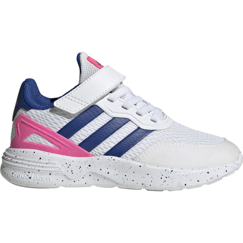adidas Youth Nebzed Elastic Lace Top Strap Running Shoes