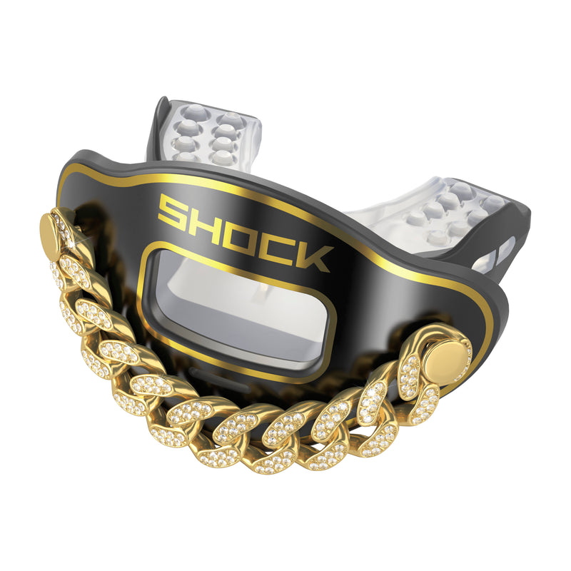 Shock Doctor Max AirFlow 3D Bling Chain Mouthguard