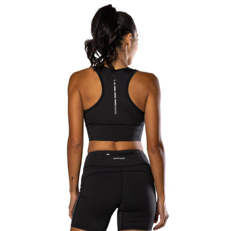 Nathan Womens Interval CropTop Nathan Sports