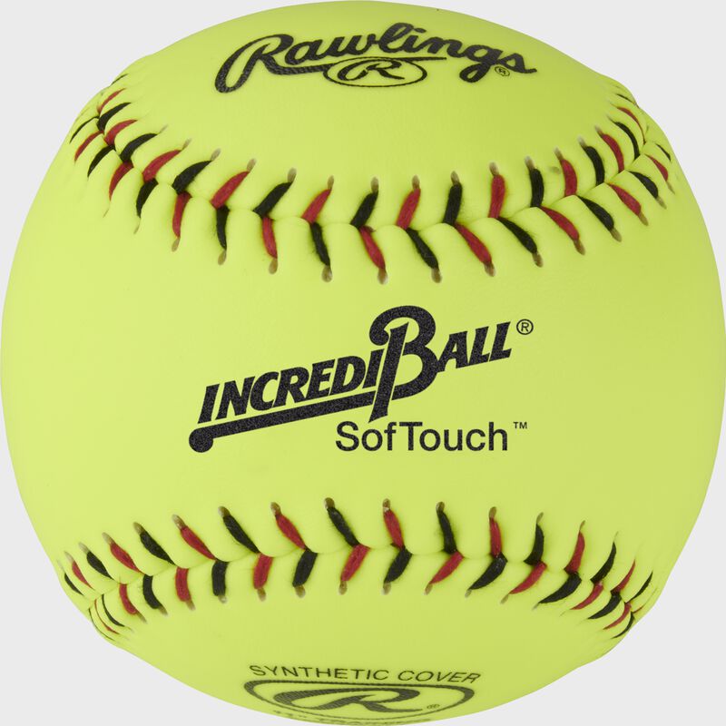 Rawlings Incredi-Ball 11" Yellow SofTouch Softballs - Dozen