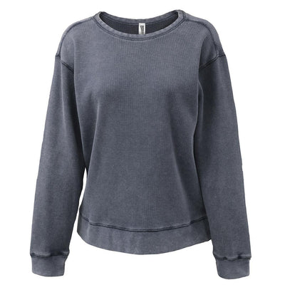 Pennant Women's Mini Waffle Crew